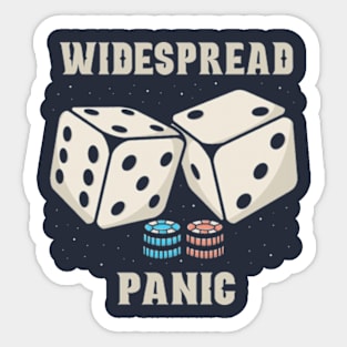 widespread panic Dice Sticker